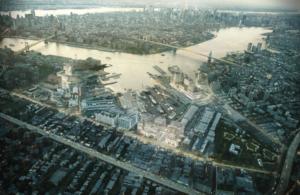 Aerial view of the Brooklyn Navy Yard