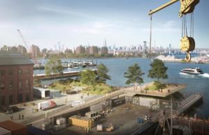 Brooklyn Navy Yard Waterfront Overlook